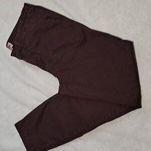 J. Crew Skinny Cargo Pant. Burgandy. Size‎ 28T.